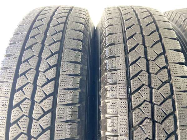 中古】ブリヂストン ブリザック VL1 155/80R14 TOPY V6A 14インチ 100 