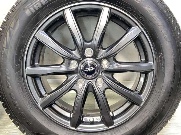 【中古】ピレリ アイスゼロアシンメトリコ 215/60R16 　 TEAD 16インチ 114.3-5穴 4本 中古タイヤ・スタッドレスタイヤ_6