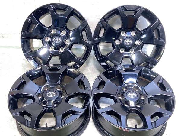 【中古】トヨタ純正 18x7.5 30 139.7-6穴 4本 中古ホイール・中古アルミホイール