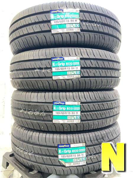 中古】グッドイヤー エフィシェントグリップ エコ EG02 185/60R15 4本