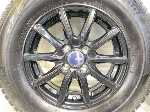 【中古】ブリヂストン ブリザック VRX2 185/70R14 　 DOS 14インチ 100-4穴 4本 中古タイヤ・スタッドレスタイヤ_3
