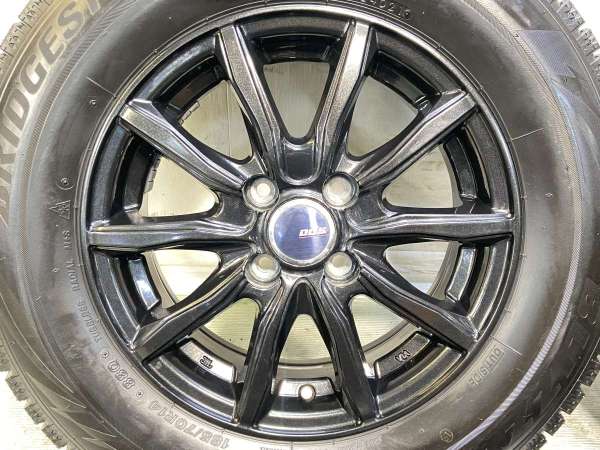 【中古】ブリヂストン ブリザック VRX2 185/70R14 　 DOS 14インチ 100-4穴 4本 中古タイヤ・スタッドレスタイヤ_5