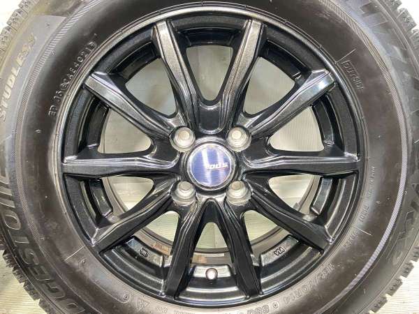 【中古】ブリヂストン ブリザック VRX2 185/70R14 　 DOS 14インチ 100-4穴 4本 中古タイヤ・スタッドレスタイヤ_6