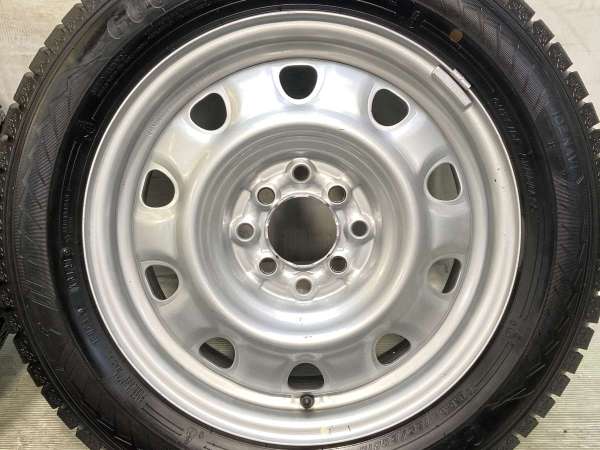 【中古】グッドイヤー アイスナビ 8 185/60R15 　 TOPY V13 15インチ 100/114.3-4穴 4本 中古タイヤ・スタッドレスタイヤ_3