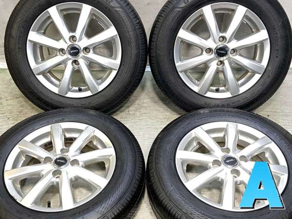 【中古】グッドイヤー エフェシェント グリップ ECO EG02 175/70R14 　 TOPRUN 14インチ 100-4穴 4本 中古タイヤ・サマータイヤ