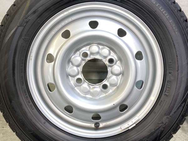 【中古】ダンロップ ウィンターマックス WM02 145/80R13 　 TOPY M52 13インチ 100-4穴 4本 中古タイヤ・スタッドレスタイヤ_3