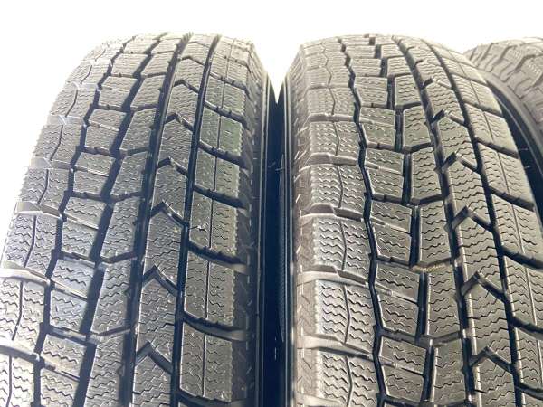 【中古】ダンロップ ウィンターマックス WM02 145/80R13 　 TOPY M52 13インチ 100-4穴 4本 中古タイヤ・スタッドレスタイヤ_7
