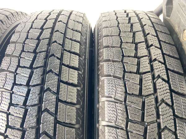 【中古】ダンロップ ウィンターマックス WM02 145/80R13 　 TOPY M52 13インチ 100-4穴 4本 中古タイヤ・スタッドレスタイヤ_8