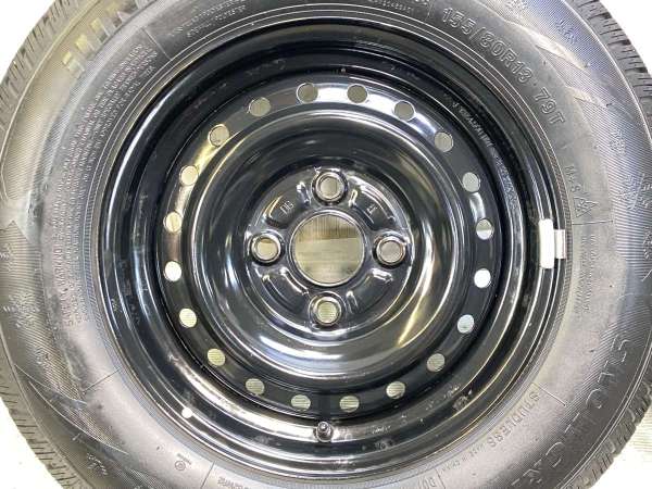【中古】　 iLINK SNOWGRIPPER I 155/80R13 トヨタ純正 DB 13インチ 100-4穴 4本 中古タイヤ・スタッドレスタイヤ_3