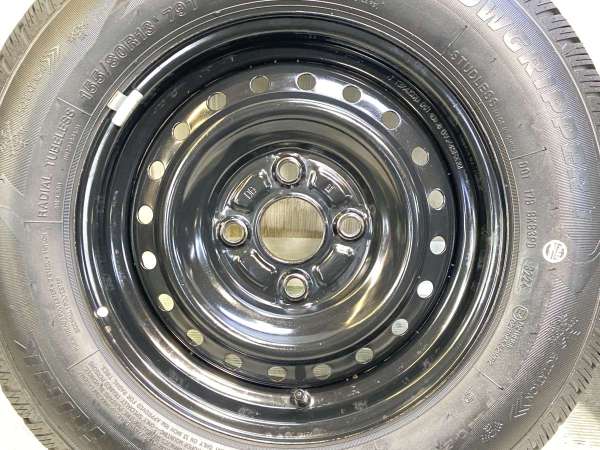 【中古】　 iLINK SNOWGRIPPER I 155/80R13 トヨタ純正 DB 13インチ 100-4穴 4本 中古タイヤ・スタッドレスタイヤ_5