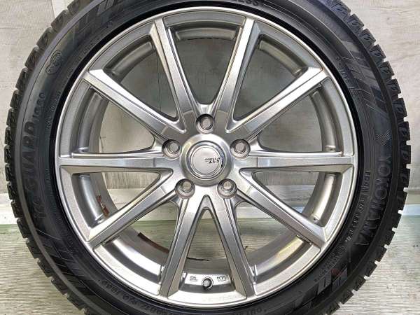 【中古】ヨコハマ アイスガード iG60 215/50R17 　 SIBLLA 17インチ 114.3-5穴 4本 中古タイヤ・スタッドレスタイヤ_3
