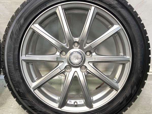 【中古】ヨコハマ アイスガード iG60 215/50R17 　 SIBLLA 17インチ 114.3-5穴 4本 中古タイヤ・スタッドレスタイヤ_6
