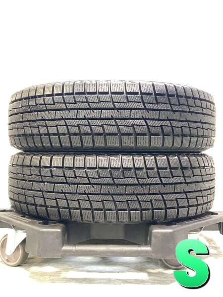 【中古】イエローハット PRACTIVA ICE BP02 155/65R14  2本仕かける スタッドレスタイヤ