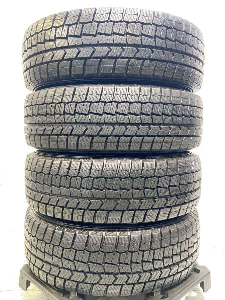 【中古】DUNLOP WM02 185/65R15 キャロウィン R6 15インチ 100/114.3-4穴 4本 中古タイヤ・スタッドレスタイヤ_2