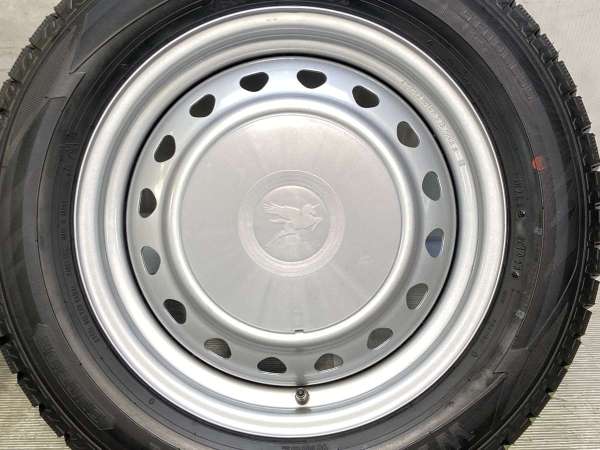 【中古】DUNLOP WM02 185/65R15 キャロウィン R6 15インチ 100/114.3-4穴 4本 中古タイヤ・スタッドレスタイヤ_6