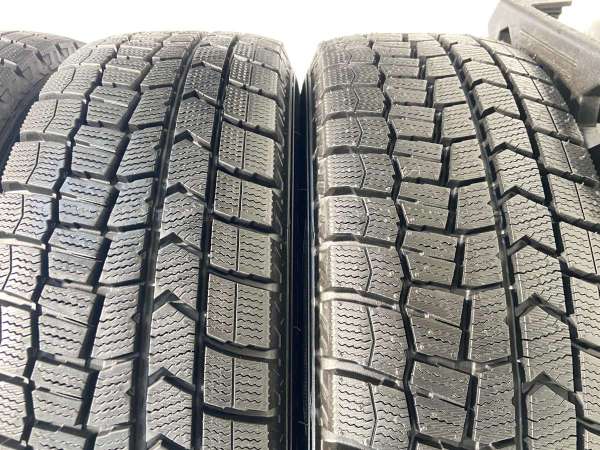【中古】DUNLOP WM02 185/65R15 キャロウィン R6 15インチ 100/114.3-4穴 4本 中古タイヤ・スタッドレスタイヤ_8