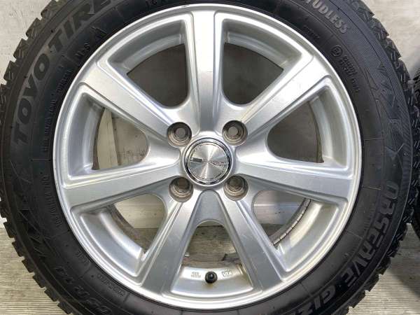 【中古】トーヨータイヤ オブザーブ GIZ2 165/65R14 　 PRD 14インチ 100-4穴 4本 中古タイヤ・スタッドレスタイヤ_3