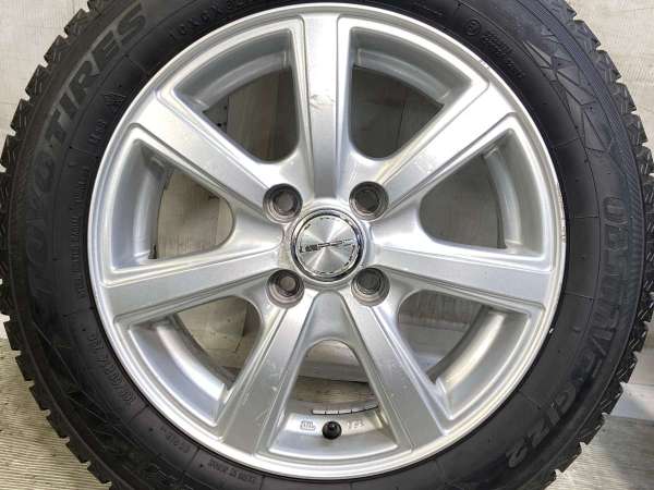 【中古】トーヨータイヤ オブザーブ GIZ2 165/65R14 　 PRD 14インチ 100-4穴 4本 中古タイヤ・スタッドレスタイヤ_5