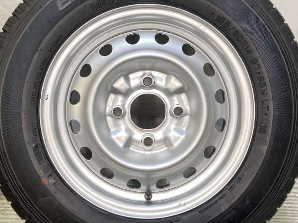 中古】ダンロップ エナセーブ VAN01 165/80R14 日産純正 14インチ