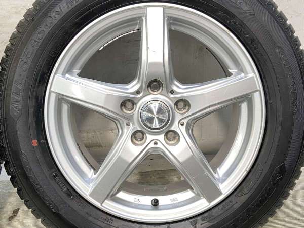 中古】ダンロップ ALL SEASON MAXX AS1 215/60R16 VIOLENTO 16インチ 