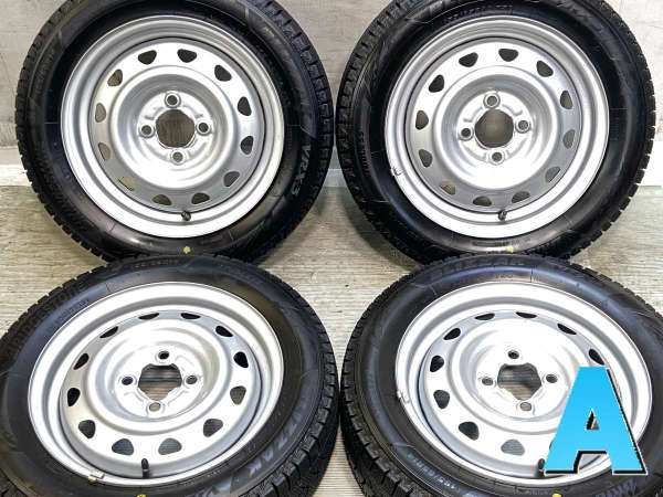 【中古】ブリヂストン ブリザック VRX3 155/65R14 　 14インチ 100-4穴 4本 中古タイヤ・スタッドレスタイヤ