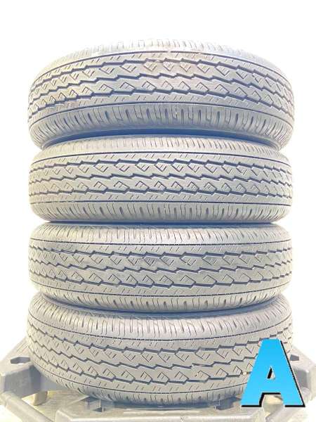 【中古】ブリヂストン K370 145/80R12 80/78N LT 4本セット サマータイヤ