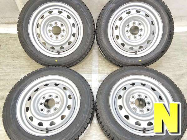 【中古】BS ブリザック VRX2 155/65R14 キャロウィン MN 14インチ 100/114.3-4穴 4本 中古タイヤ・スタッドレスタイヤ