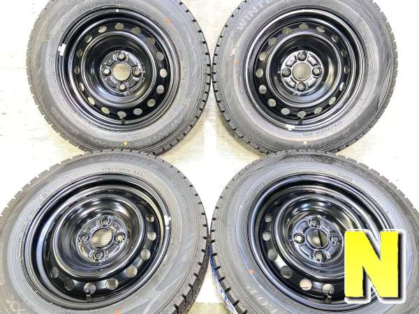 【中古】ダンロップ ウィンターマックス WM02 175/70R14 トヨタ純正 D3 14インチ 100-4穴 4本 中古タイヤ・スタッドレスタイヤ