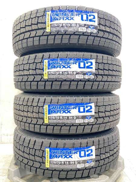 【中古】ダンロップ ウィンターマックス WM02 175/70R14 トヨタ純正 D3 14インチ 100-4穴 4本 中古タイヤ・スタッドレスタイヤ_2