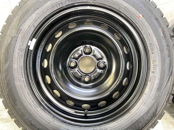 【中古】ダンロップ ウィンターマックス WM02 175/70R14 トヨタ純正 D3 14インチ 100-4穴 4本 中古タイヤ・スタッドレスタイヤ_4