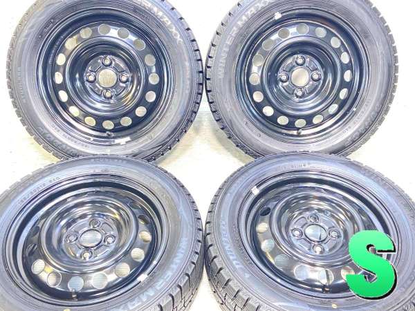 中古】ダンロップ ウィンターマックス WM02 185/60R15 トヨタ純正 L13