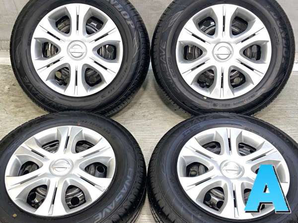 【中古】ダンロップ エナセーブ EC204 185/70R14 日産純正 14インチ 100-4穴 4本 中古タイヤ・サマータイヤ