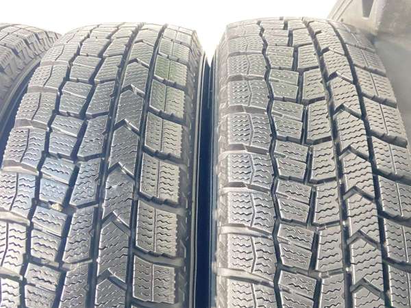 【中古】ダンロップ ウィンターマックス WM02 155/70R13 　 TOPY M52 13インチ 100-4穴 4本 中古タイヤ・スタッドレスタイヤ_8