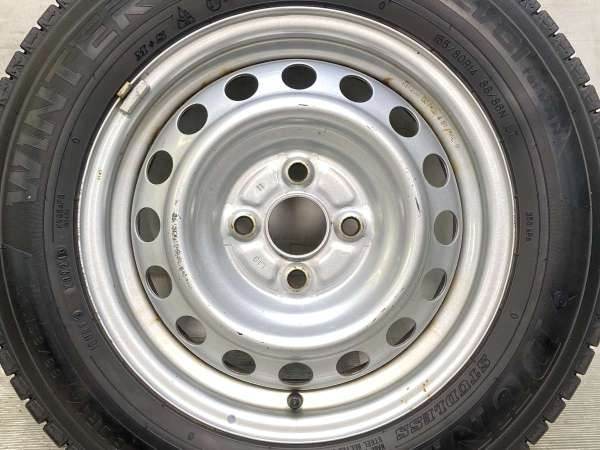 【中古】DUNLOP LV01 for VAN 155/80R14 トヨタ純正 L10 14インチ 100-4穴 4本 中古タイヤ・スタッドレスタイヤ_4