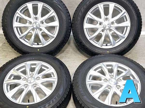 【中古】ブリヂストン ブリザック VRX2 195/65R15 　 JOKER 15インチ 114.3-5穴 4本 中古タイヤ・スタッドレスタイヤ