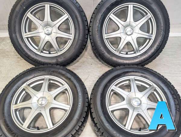【中古】グッドイヤー アイスナビ 7 215/65R16 　 JOKER 16インチ 100/114.3-5穴 4本 中古タイヤ・スタッドレスタイヤ