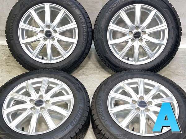 【中古】ヨコハマ アイスガード iG60 195/65R16 　 BALMINUM 16インチ 100-5穴 4本 中古タイヤ・スタッドレスタイヤ