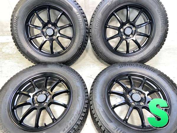 ブリジストン ブリザック DM-V3 225/65R17スタッドレスタイヤ アルミ
