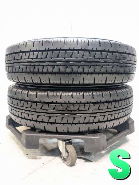 【中古】ダンロップ エナセーブ VAN01 175/80R14 99/98N LT 2本セット サマータイヤ