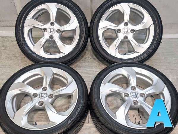 【中古】ヨコハマ アドバン　FLEVA 165/55R15 ホンダ純正 15インチ 100-4穴 4本 中古タイヤ・サマータイヤ