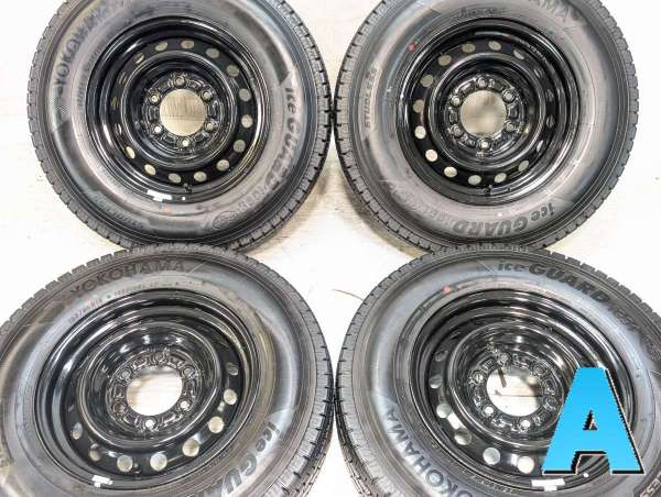 【中古】ヨコハマ アイスガード iG91 195/80R15 トヨタ純正 15インチ 139.7-6穴 4本 中古タイヤ・スタッドレスタイヤ