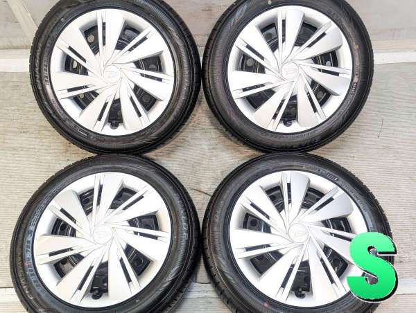 【中古】ダンロップ エナセーブ EC300+ 155/65R14 ダイハツ純正 14インチ 100-4穴 4本 中古タイヤ・サマータイヤ