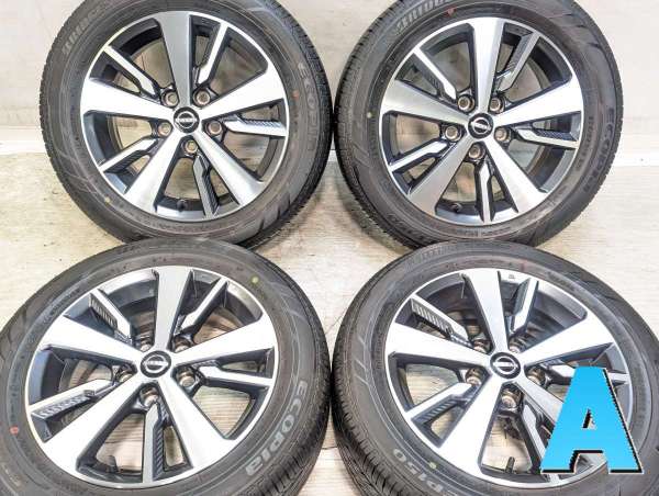 【中古】ブリヂストン エコピア EP150 205/55R16 日産純正 16インチ 114.3-5穴 4本 中古タイヤ・サマータイヤ