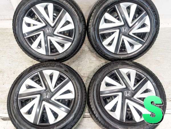 【中古】ダンロップ エナセーブ EC204 185/60R15 ホンダ純正 T5B 15インチ 100-4穴 4本 中古タイヤ・サマータイヤ