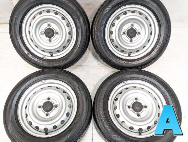 【中古】ダンロップ エナセーブ EC300+ 155/70R13 ダイハツ純正 13インチ 100-4穴 4本 中古タイヤ・サマータイヤ