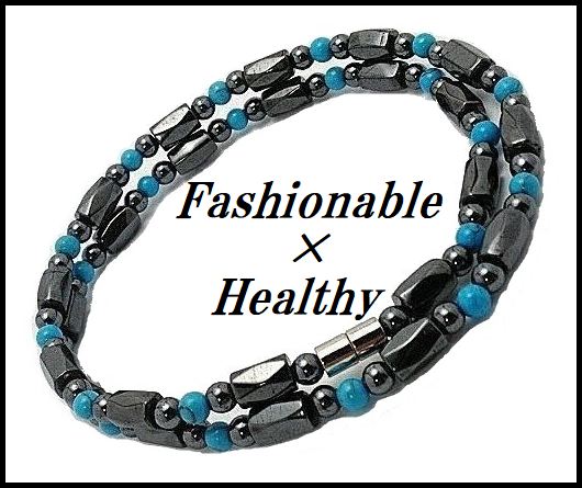 Zigs 45cm お洒落 魅惑の輝 幸運をもたらす 磁気ネックレス ヘマタイト ターコイズ アンクレット ブレス可 成功 勝利 Unisex Tc03laの通販はau Pay マーケット Zig S Selection