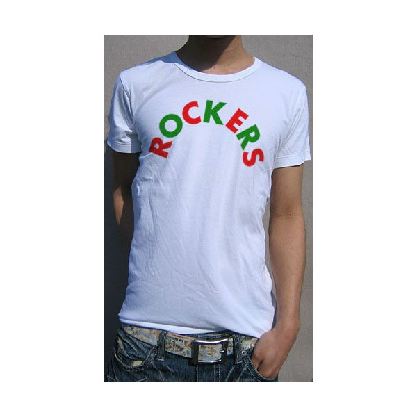 送料無料 Dial9up 赤x緑 ポップなアーチデザイン イラスト デザイン ｔシャツ Rockers シャツの通販はau Pay マーケット Pochitto