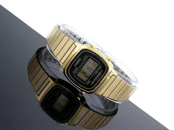 腕時計 レディース カシオ Casio デジタル La670wga 1uwd ブラック ゴールド ブラックの通販はau Pay マーケット Pochitto