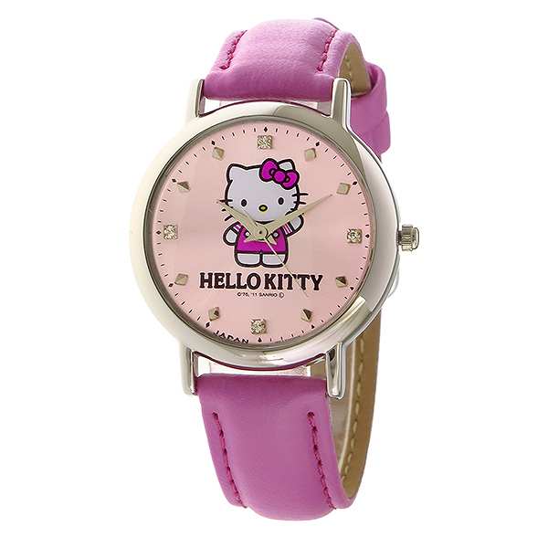腕時計 レディース シチズン Citizen キューアンドキュー Q Q ハローキティ クオーツ 0017n003 ピンク ピンクの通販はau Wowma ポチットpro
