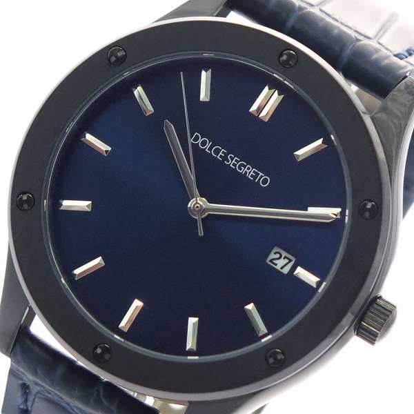 腕時計 メンズ ドルチェセグレート Dolce Segreto Cf4bu クォーツ ネイビー ネイビーの通販はau Pay マーケット Pochitto
